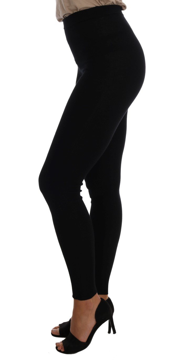 Dolce & Gabbana Women's Tights Black SCS200 - IT38|XS