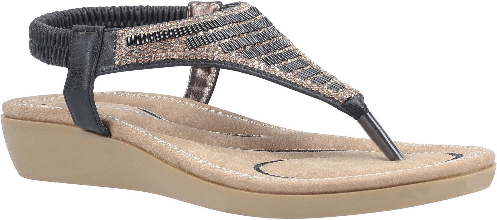 Fleet & Foster Women's Lianne Slip On Sandal Various Colours 30098 - Black 5
