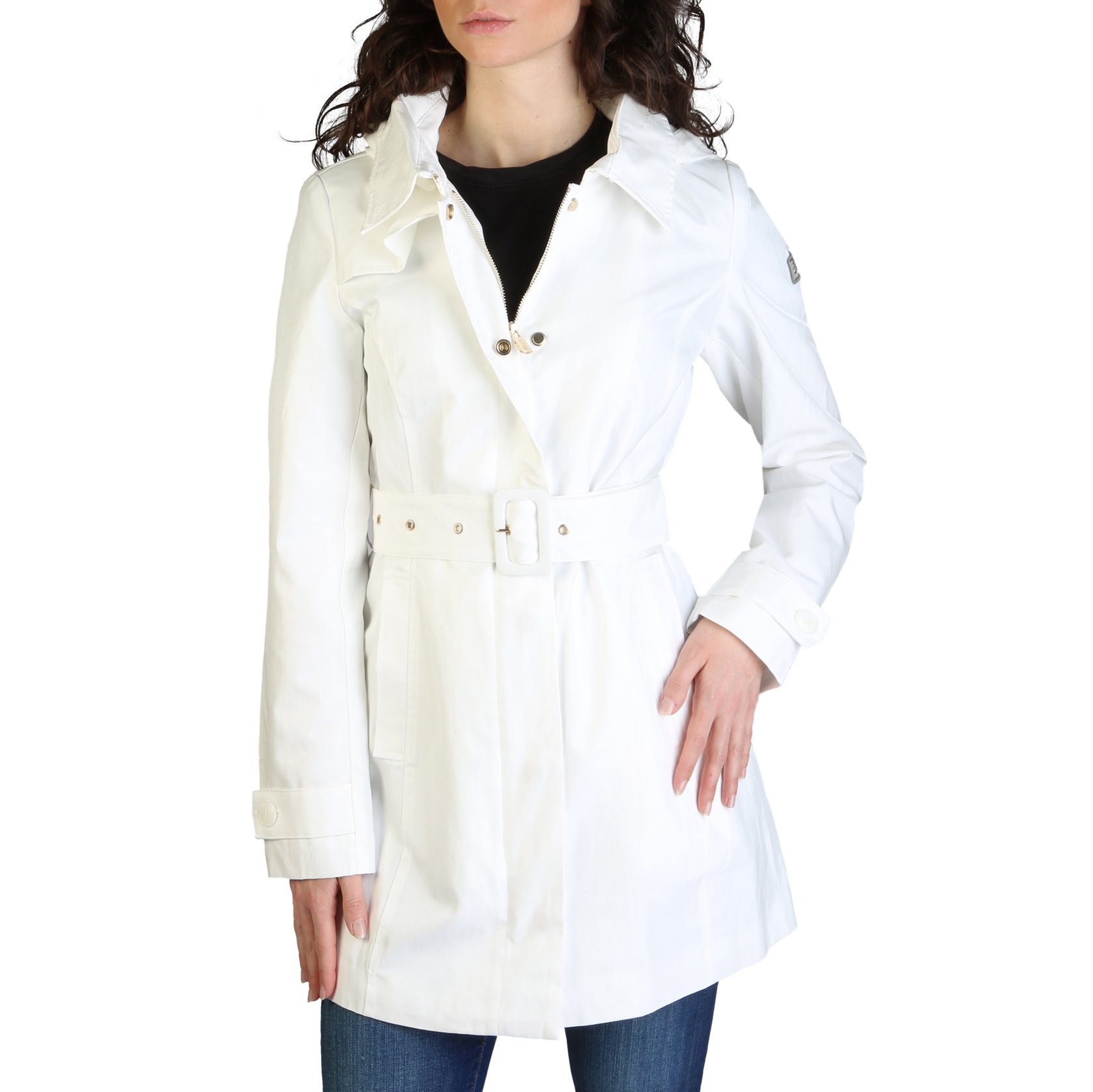 Yes Zee Women's Coat Various Colours O404_SL00 - white XS