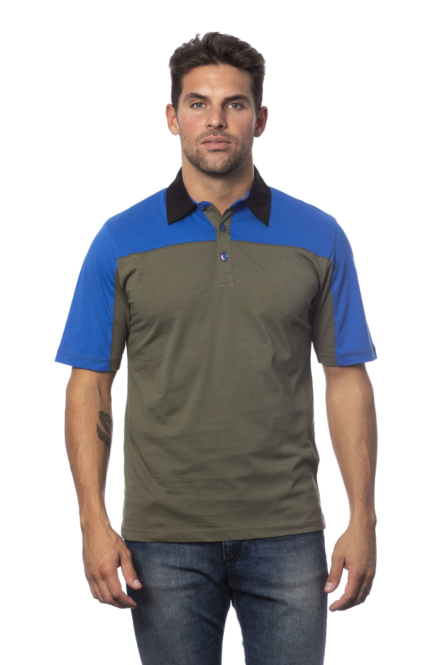 Verri Men's Polo Shirt Multicolor VE994860 - M