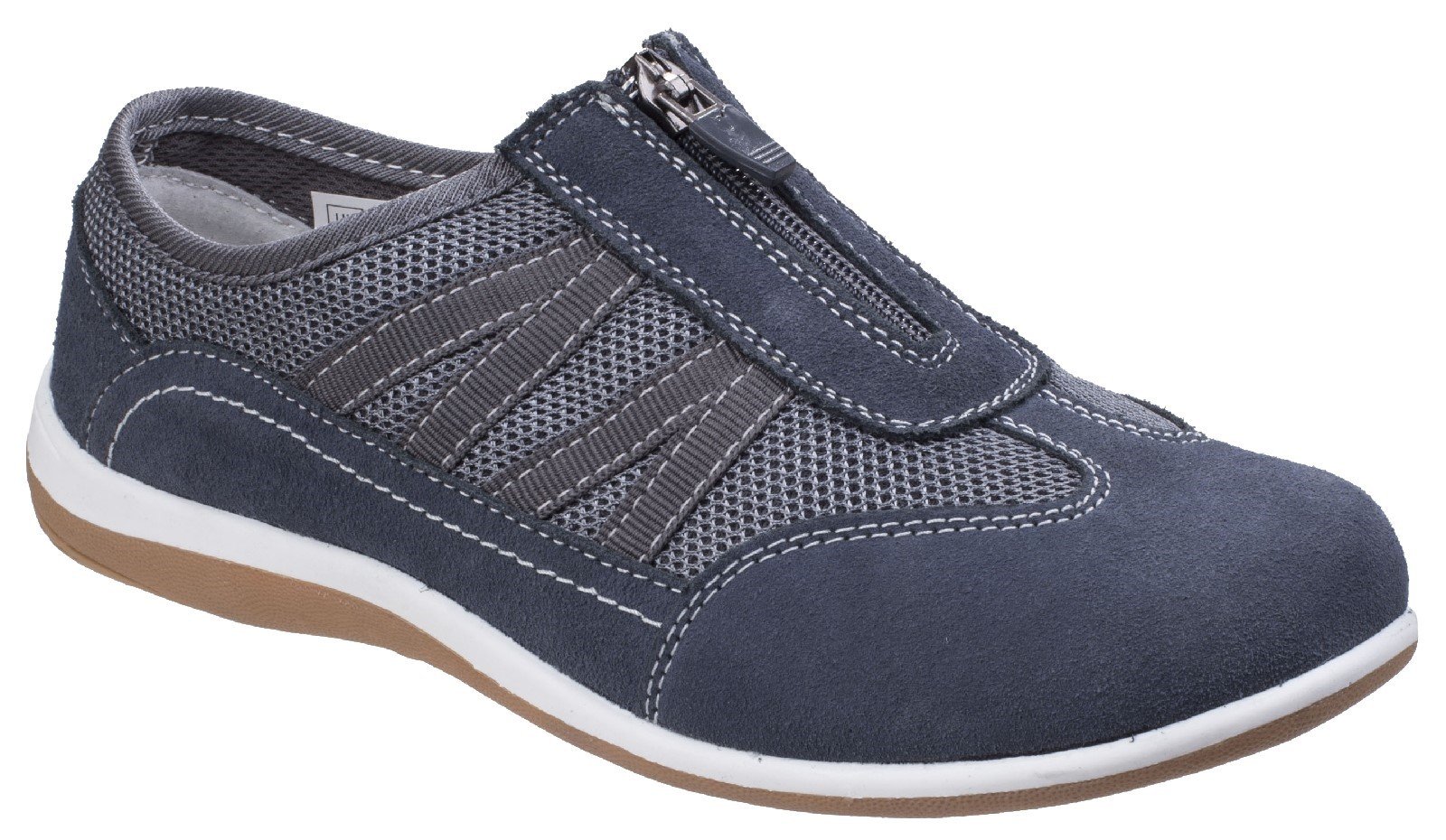 Fleet & Foster Women's Mombassa Comfort Trainer Various Colours 26306-43902 - Grey 3