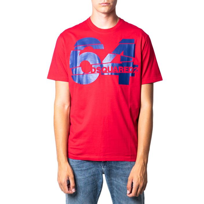 Dsquared Men's T-Shirt Red 175414 - red S