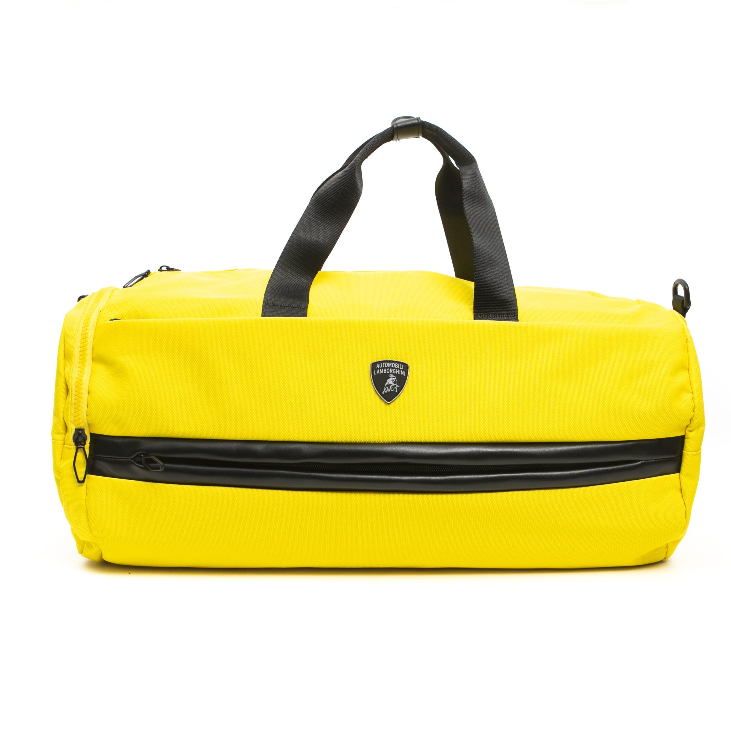 Lamborghini Giallo Men's Luggage Travel Bag Yellow LA1265576