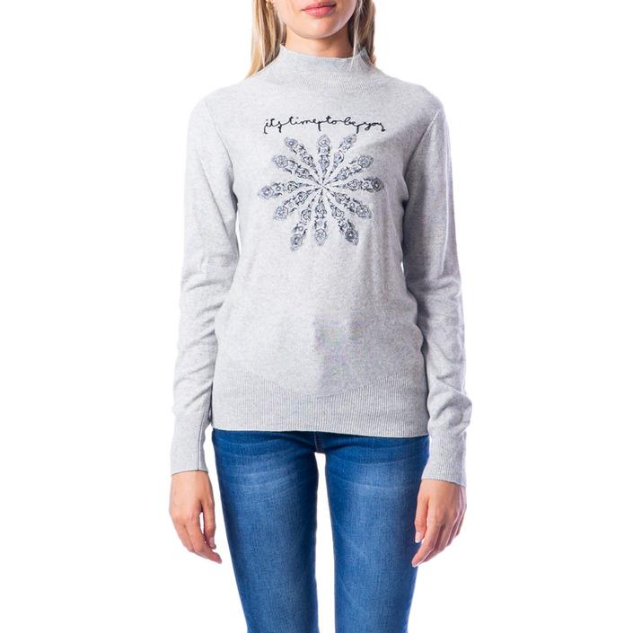 Desigual Women's Sweater Grey 176604 - grey XS