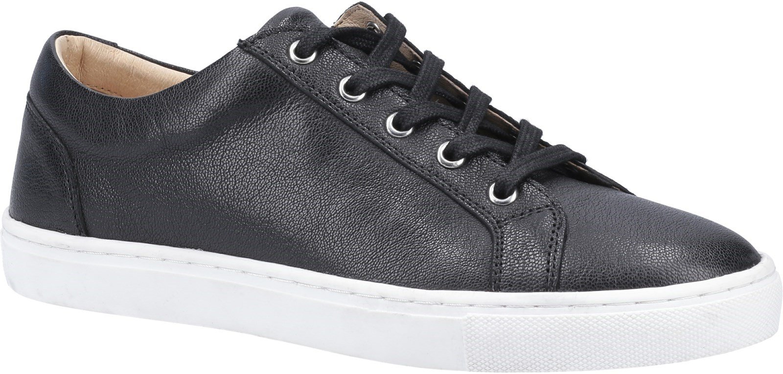 Hush Puppies Women's Tessa Lace Trainer Various Colours 31961 - Black 3