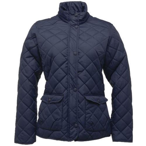 Regatta Women's Tarah Diamond Quilted Jacket Various Colours TRA442 - Navy 10