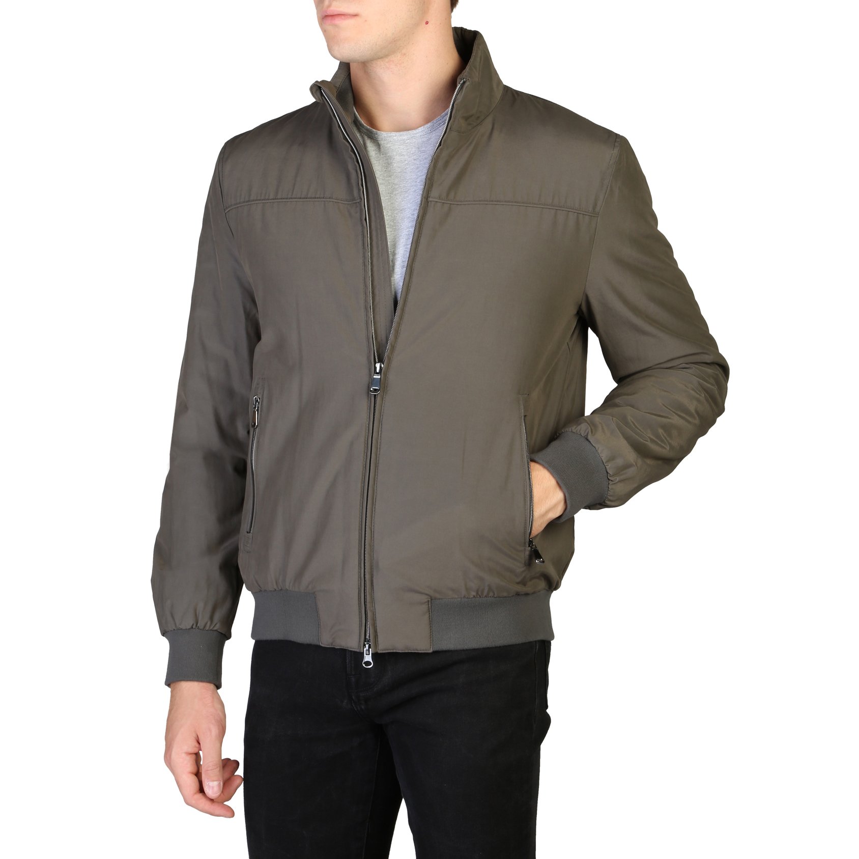 Geox Men's Jacket Brown M8420LT2499 - green 56