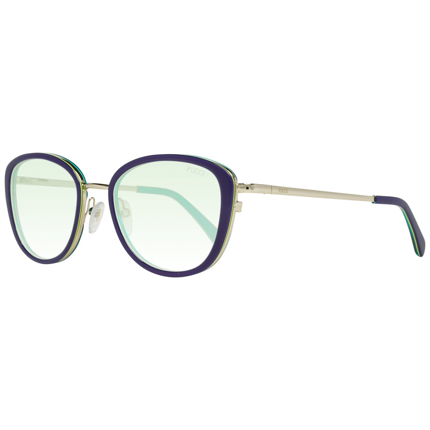 Emilio Pucci Women's Sunglasses Blue EP0047-O 5292P