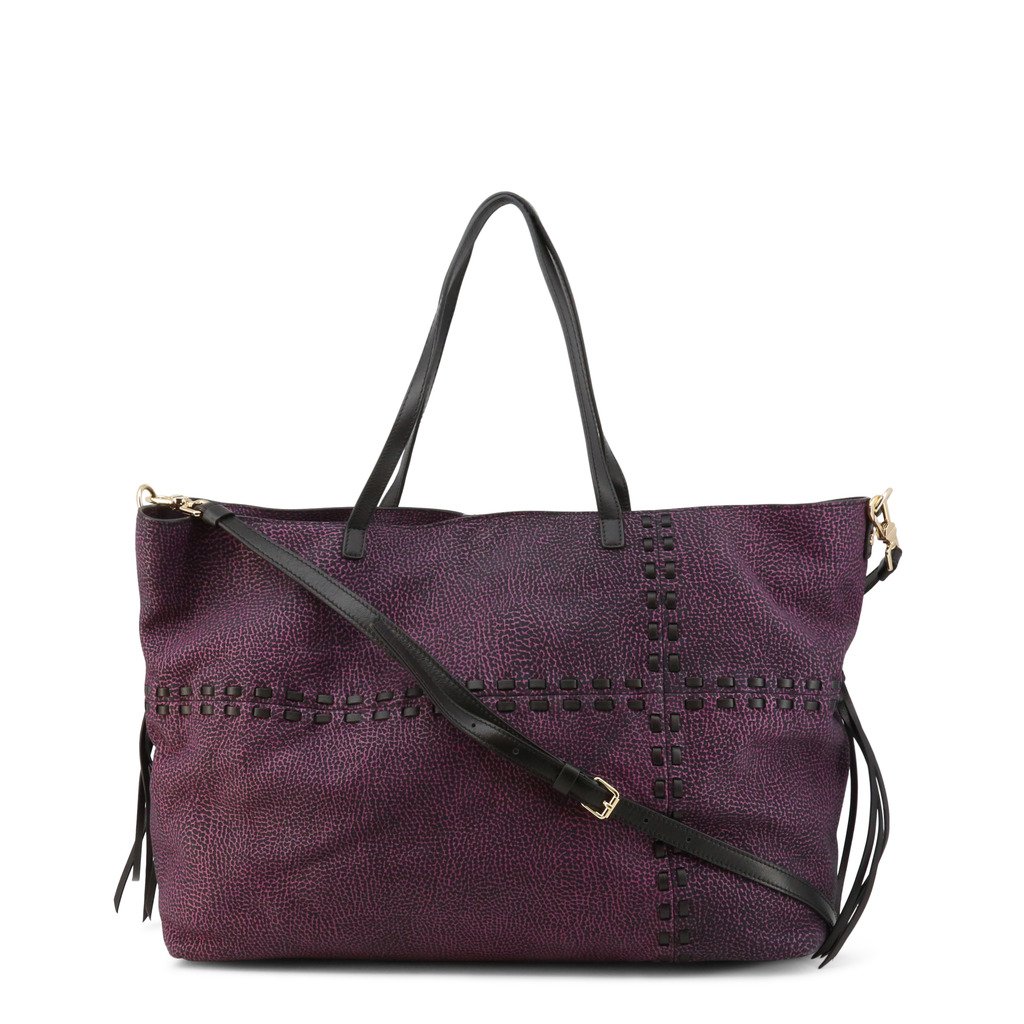 Borbonese Women's Shopping Bag Violet 954329-648 - violet NOSIZE