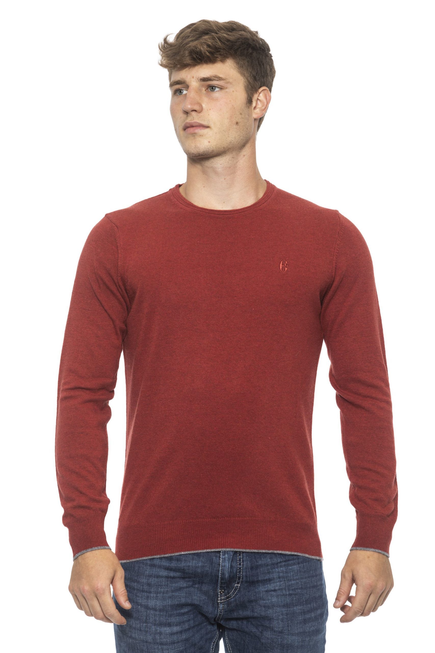 Conte of Florence Men's Sweater Red CO1272770 - S