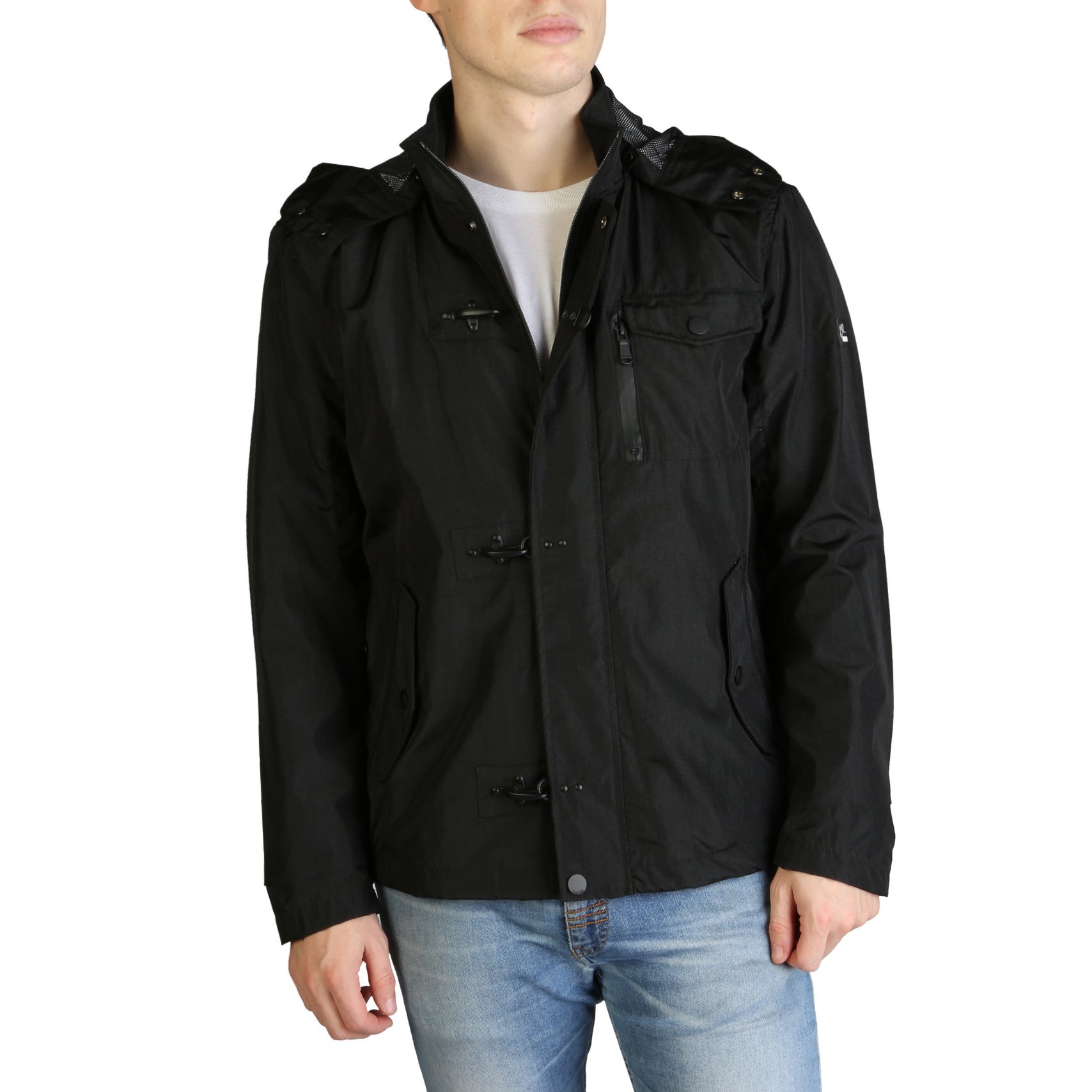 Yes Zee Men's Jacket Various Colours J519_NFAC - black XL