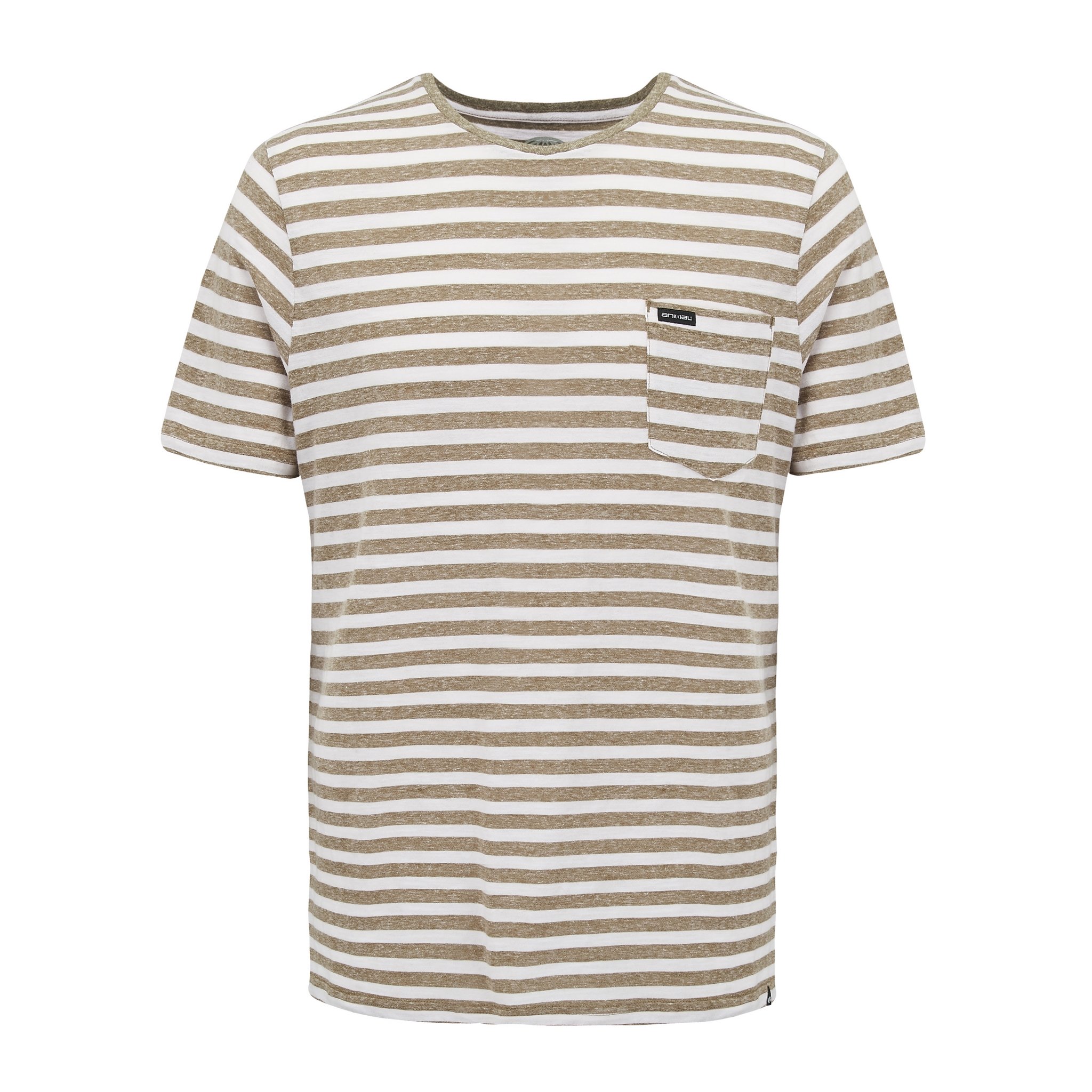 Animal Clothing Men's Pocket T-Shirt Grey - S Green