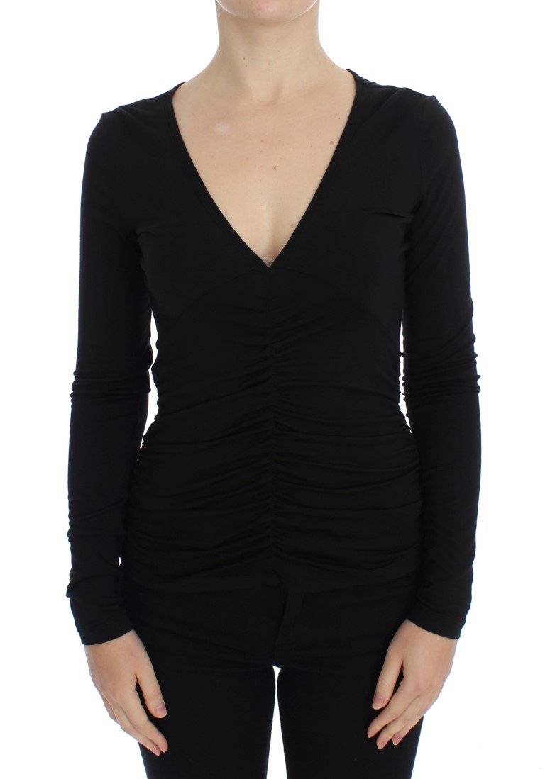 Versace Jeans Women's Long Sleeve Sweater Black SIG18109 - IT40 | XS