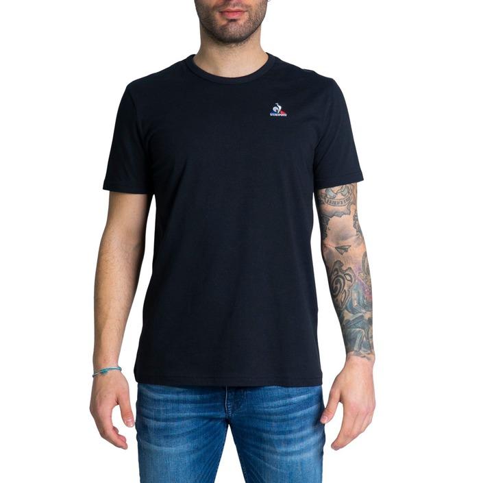 Le Coq Sportif Men's T-Shirt Black 243006 - black L