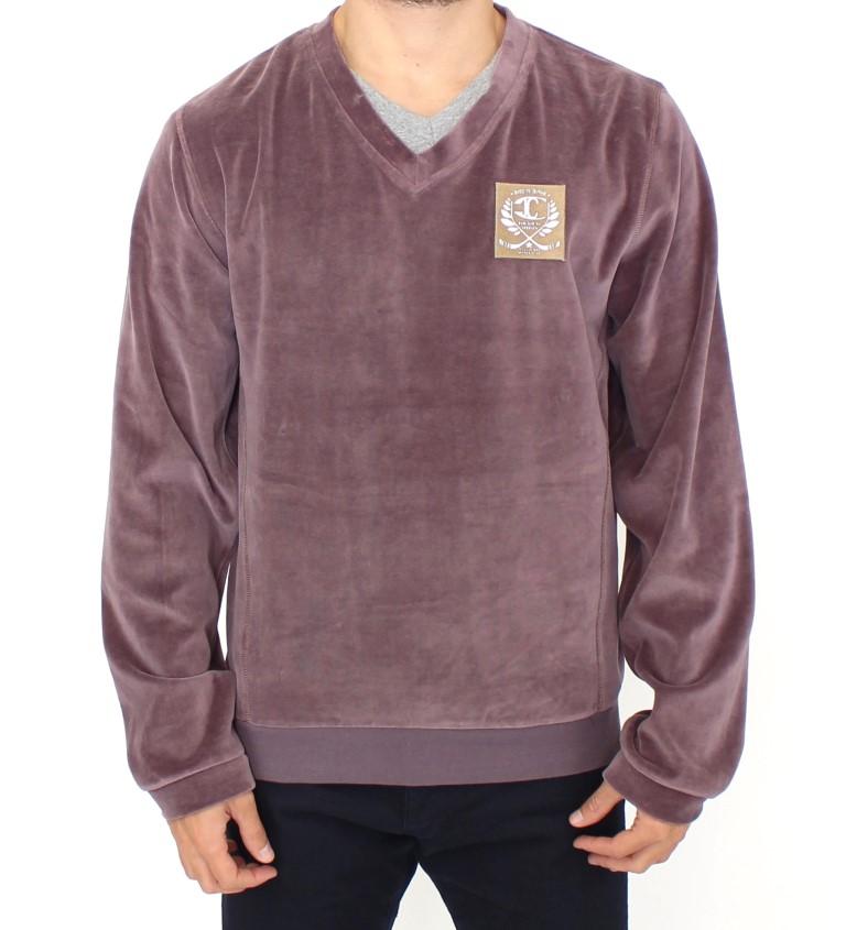 Cavalli Men's Sweater Purple SIG10006 - IT48 | M