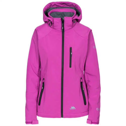 Trespass Women's Softshell Jacket Various Colours Bela II - Purple Orchid S