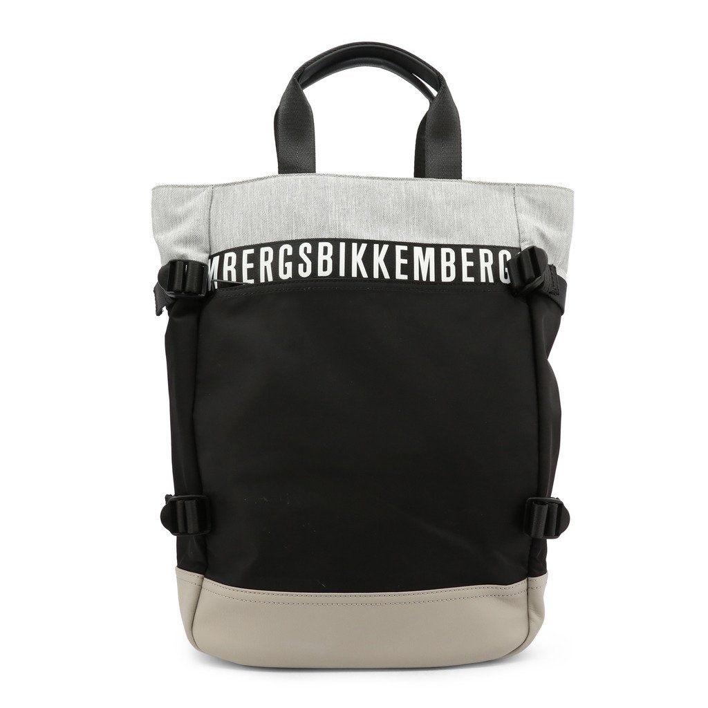 Bikkembergs Men's Backpack Grey E2APME800032 - grey NOSIZE