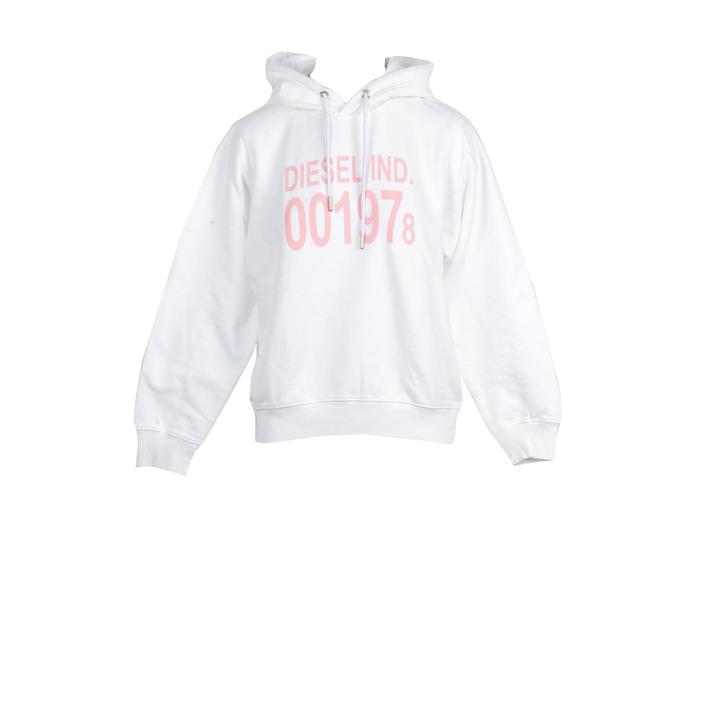 Diesel Women's Sweatshirt White 210803 - white M