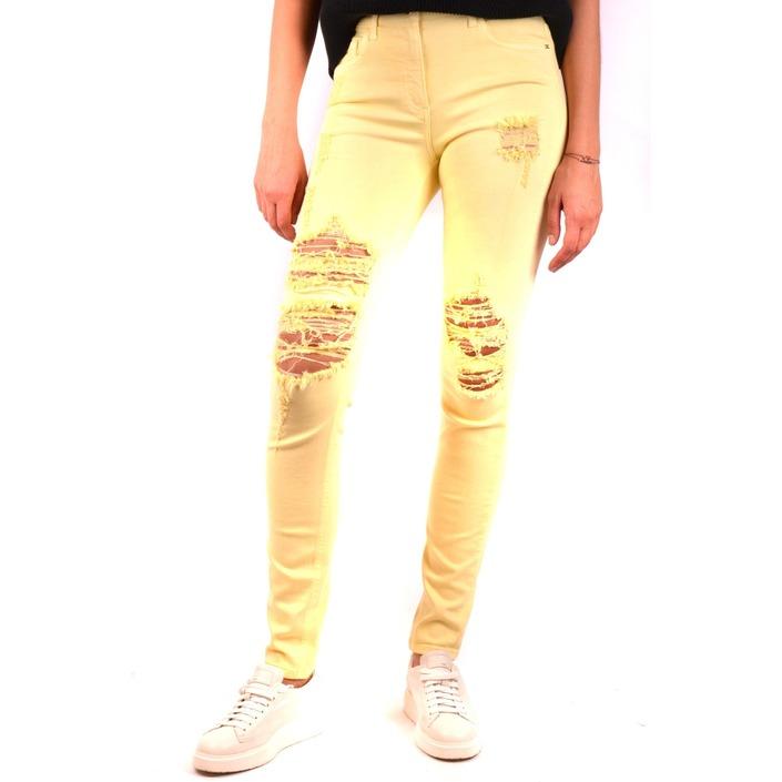 Elisabetta Franchi Women's Jeans Yellow 163948 - yellow 26