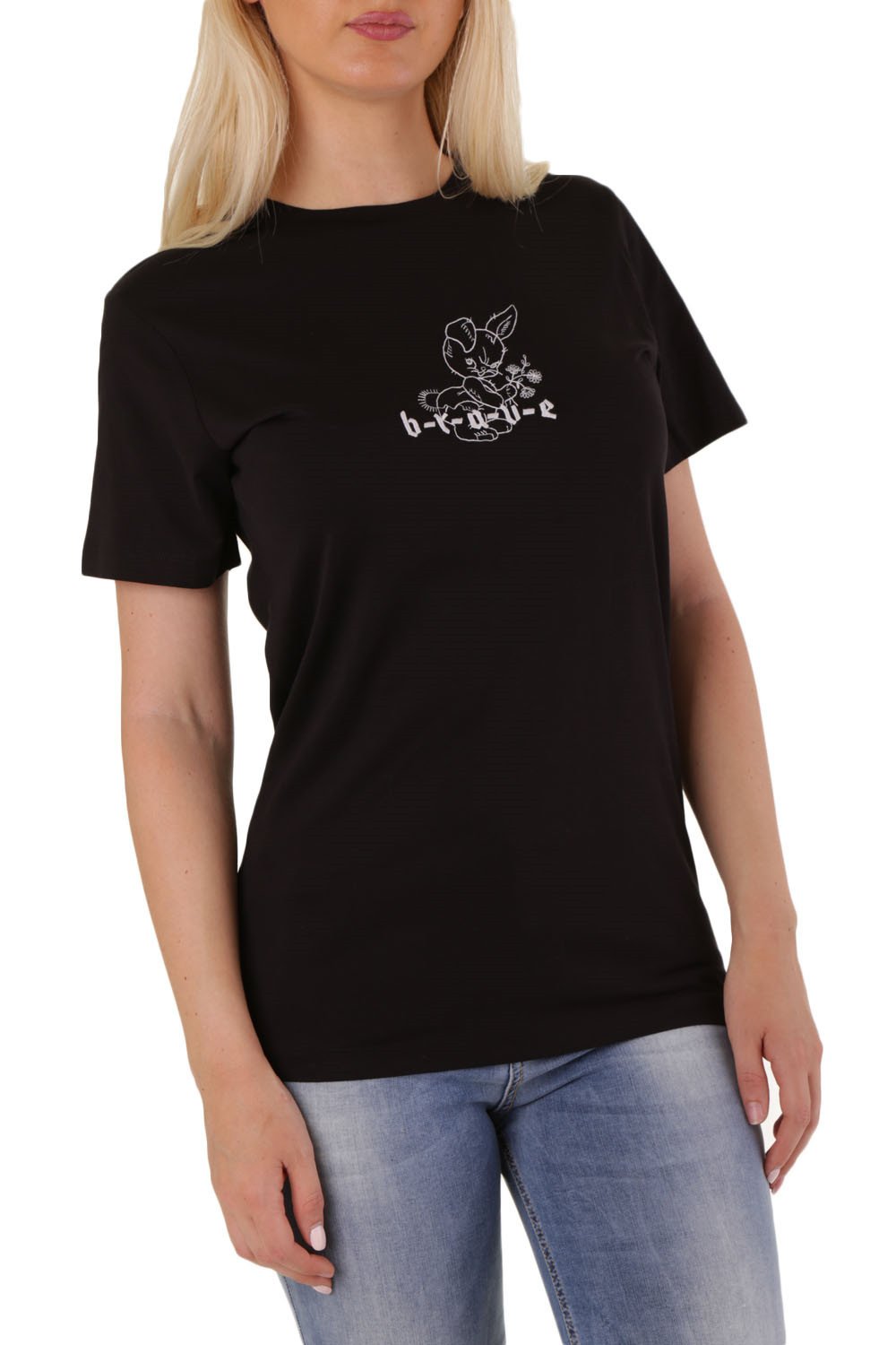 Diesel Women's T-Shirt Various Colours 302507 - black 2XS