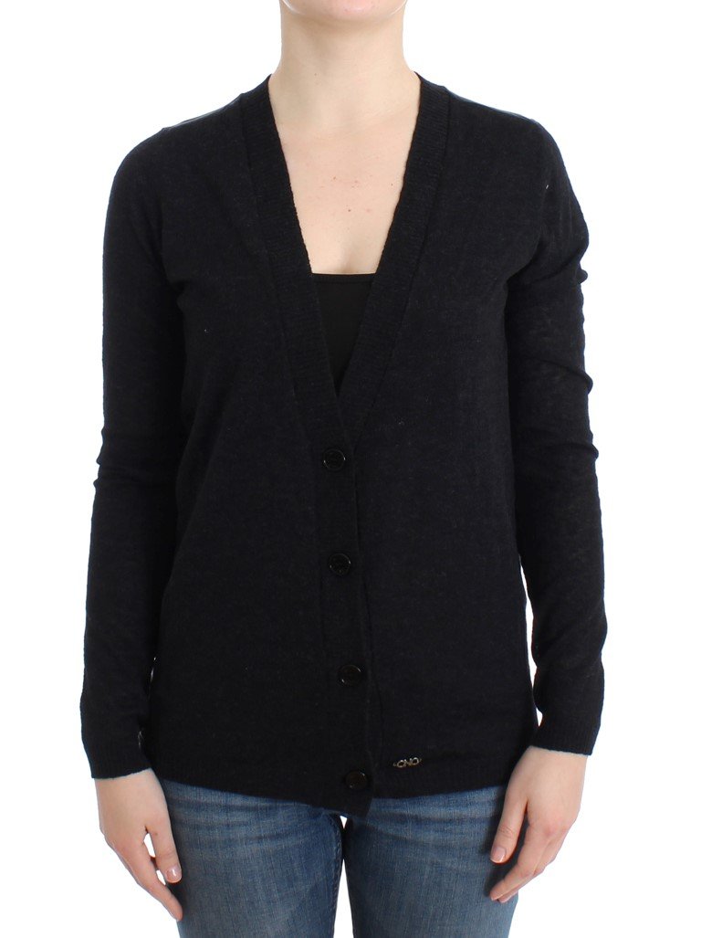 Costume National Women's Wool alpaca Cardigan Gray SIG12056 - S