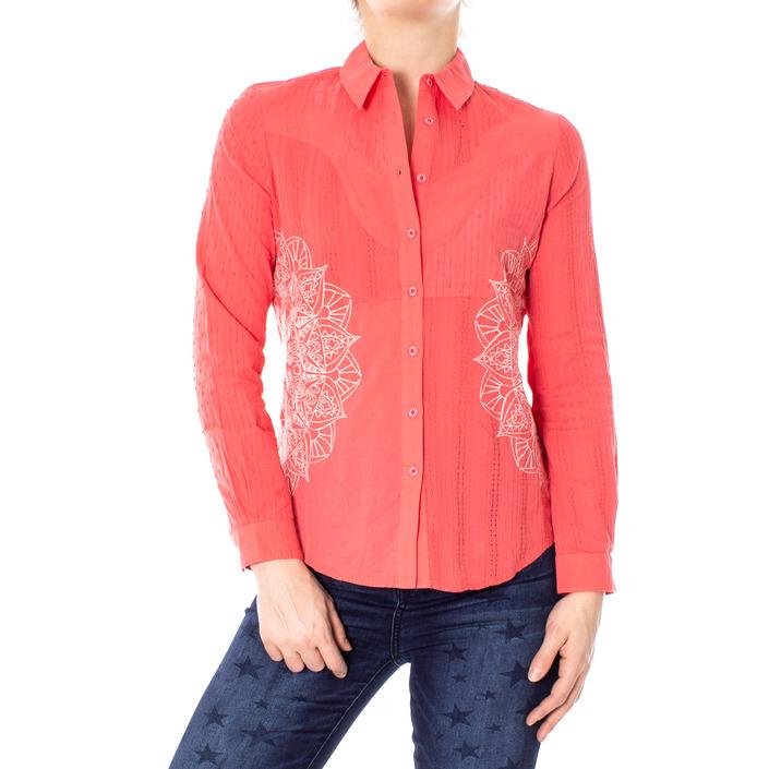 Desigual Women's Shirt Coral 167112 - coral M