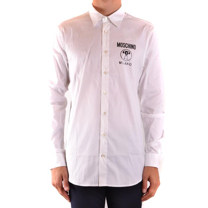 Moschino Men's Shirt White 169241 - white 41