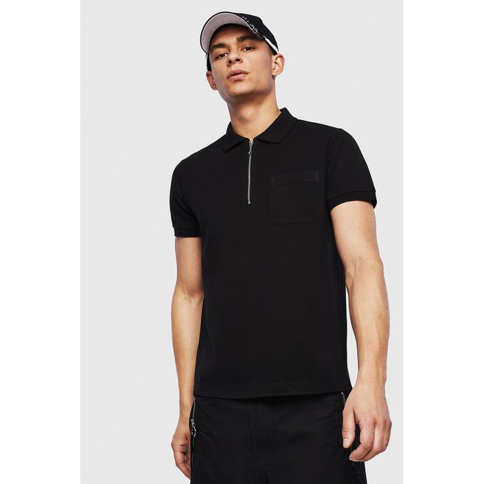Diesel Men's Polo Shirt Black 283921 - black L