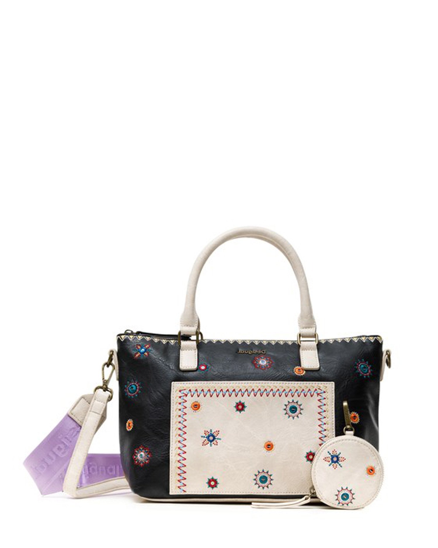 Desigual Women's Handbag Beige 240048 - beige-1 UNICA