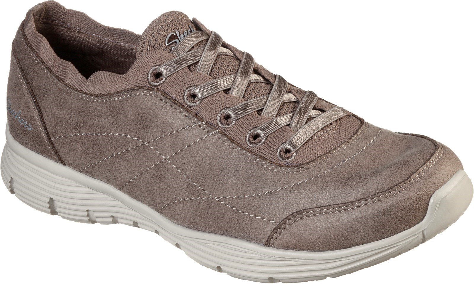 Skechers Women's Seager Scholarly Sports Trainer Various Colours 31063 - Dark Taupe 3
