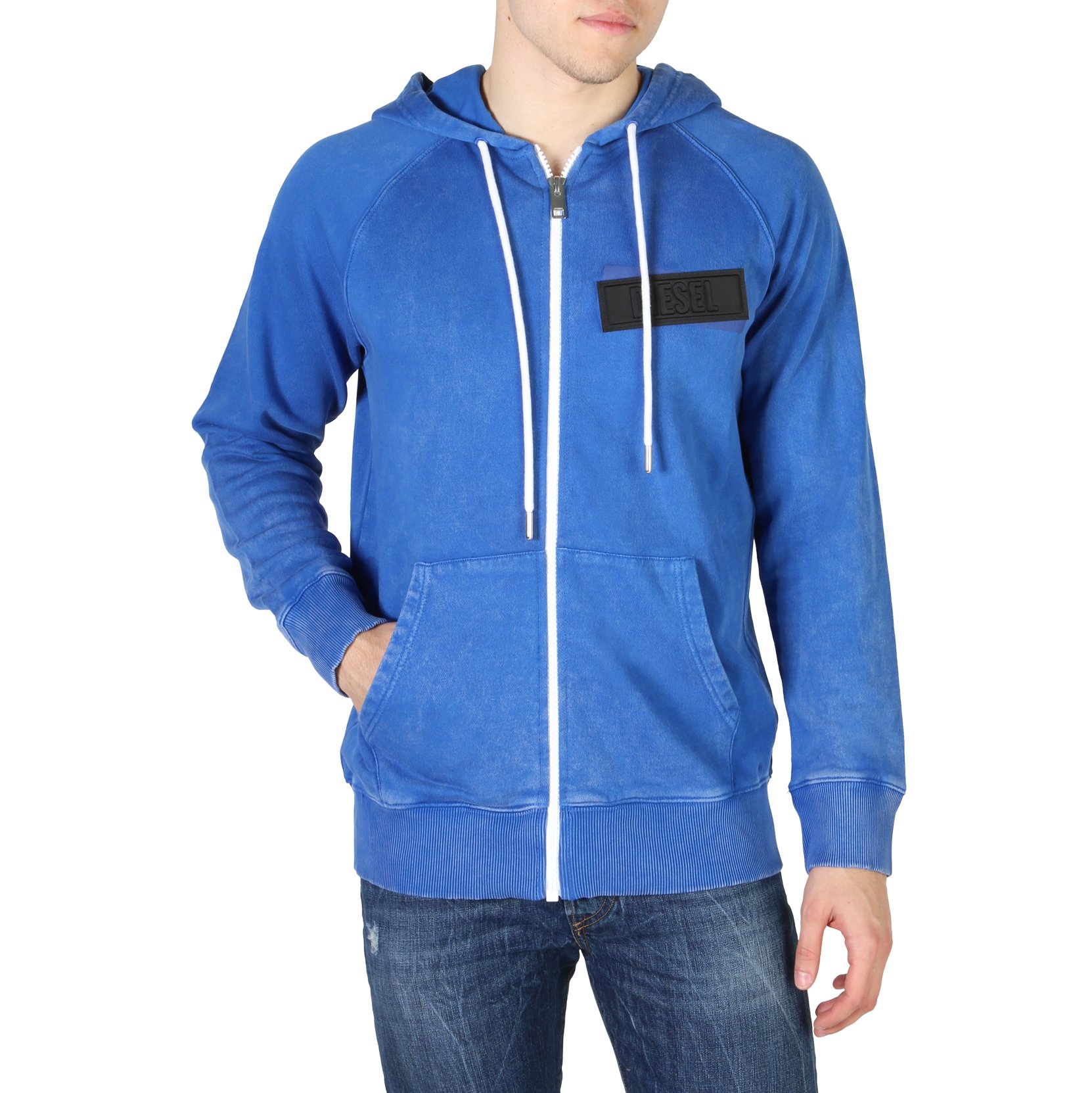 Diesel Men's Sweatshirt Various Colours S-GIM_00SSNI - blue L
