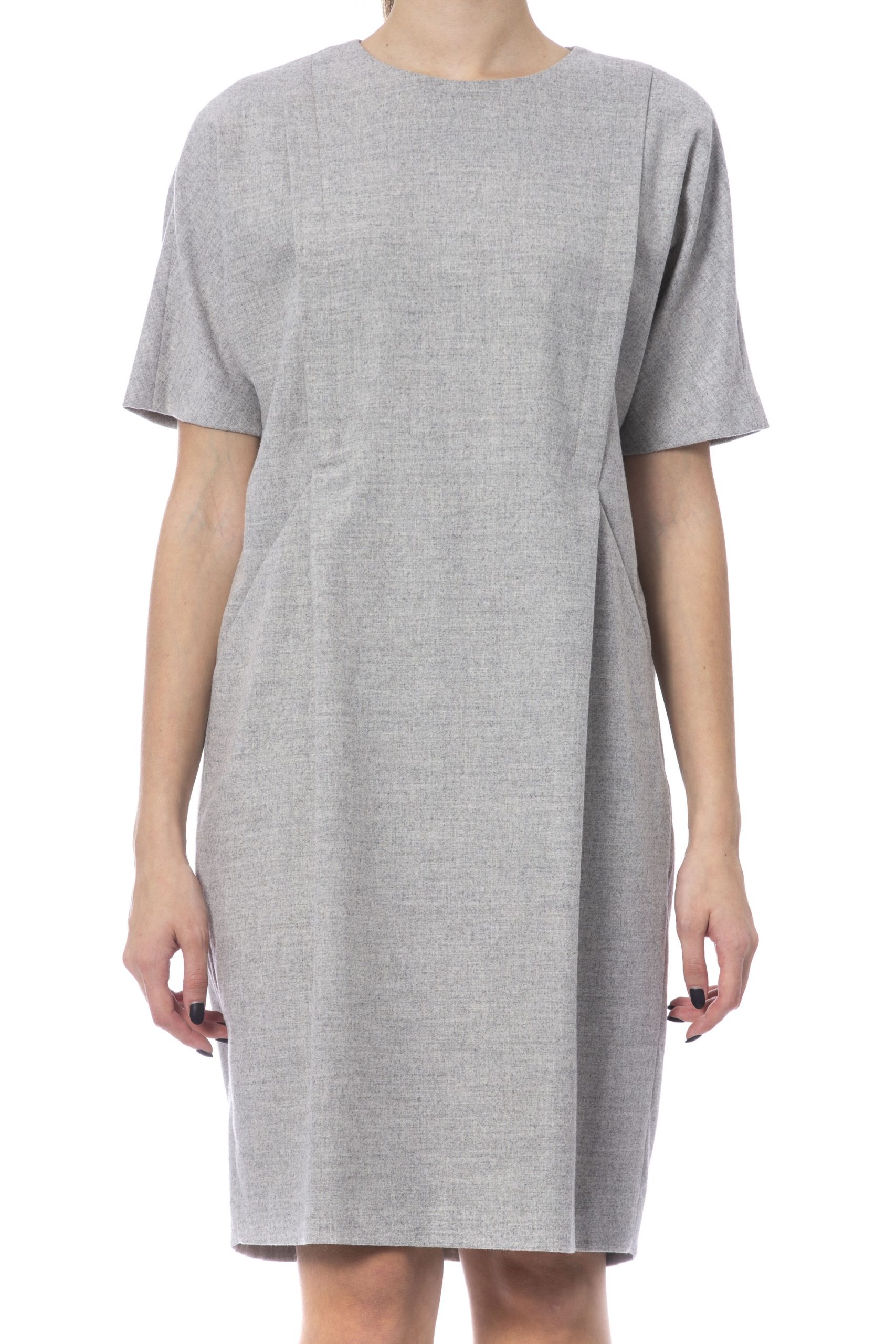 Peserico Women's Dress Grey PE992548 - IT42 | S