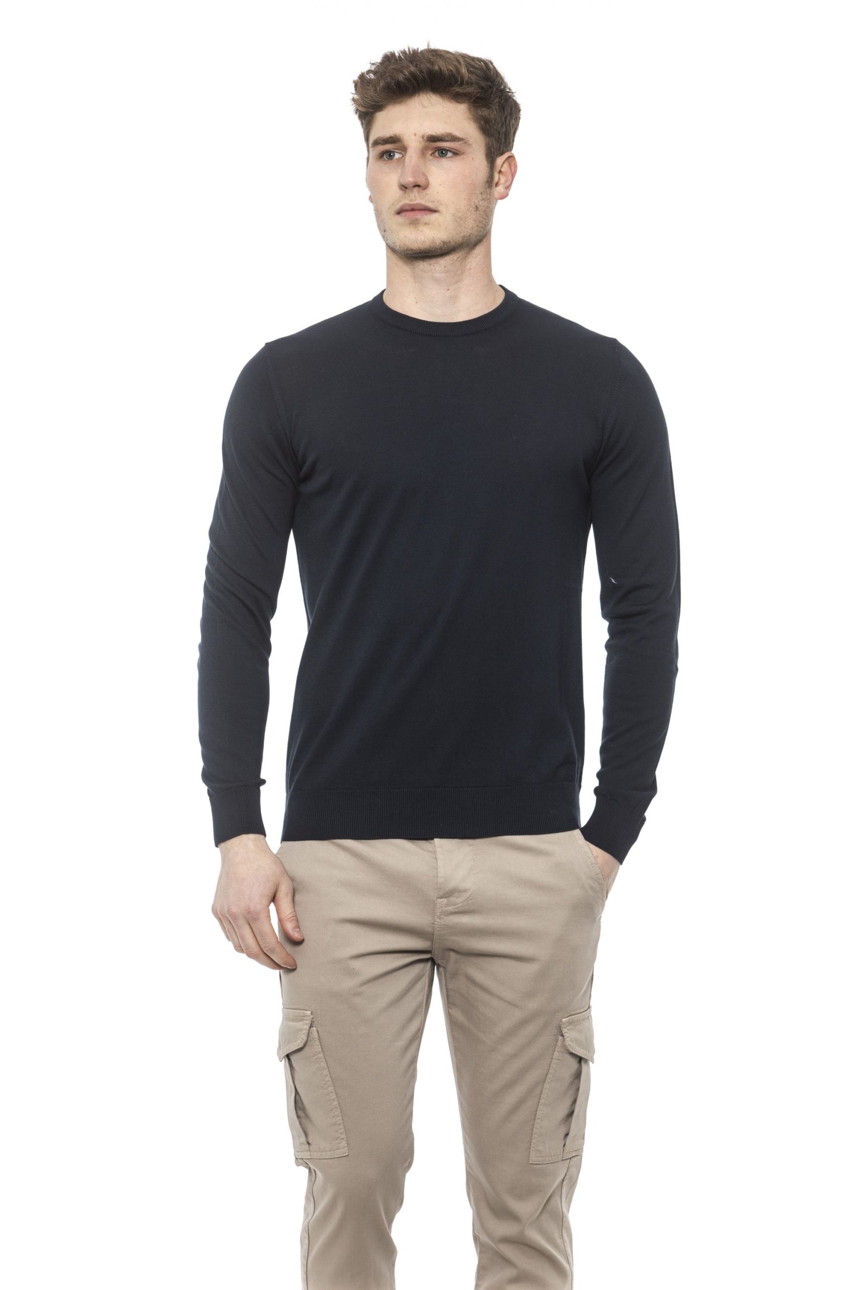 Alpha Studio Men's Sweater Blue AL1374570 - IT50 | L