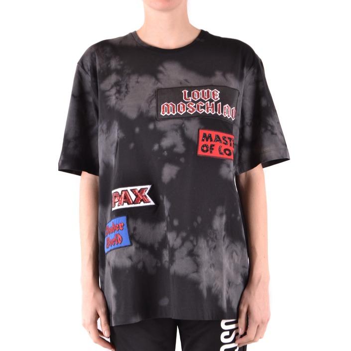 Love Moschino Women's T-Shirt Black 166598 - black 38