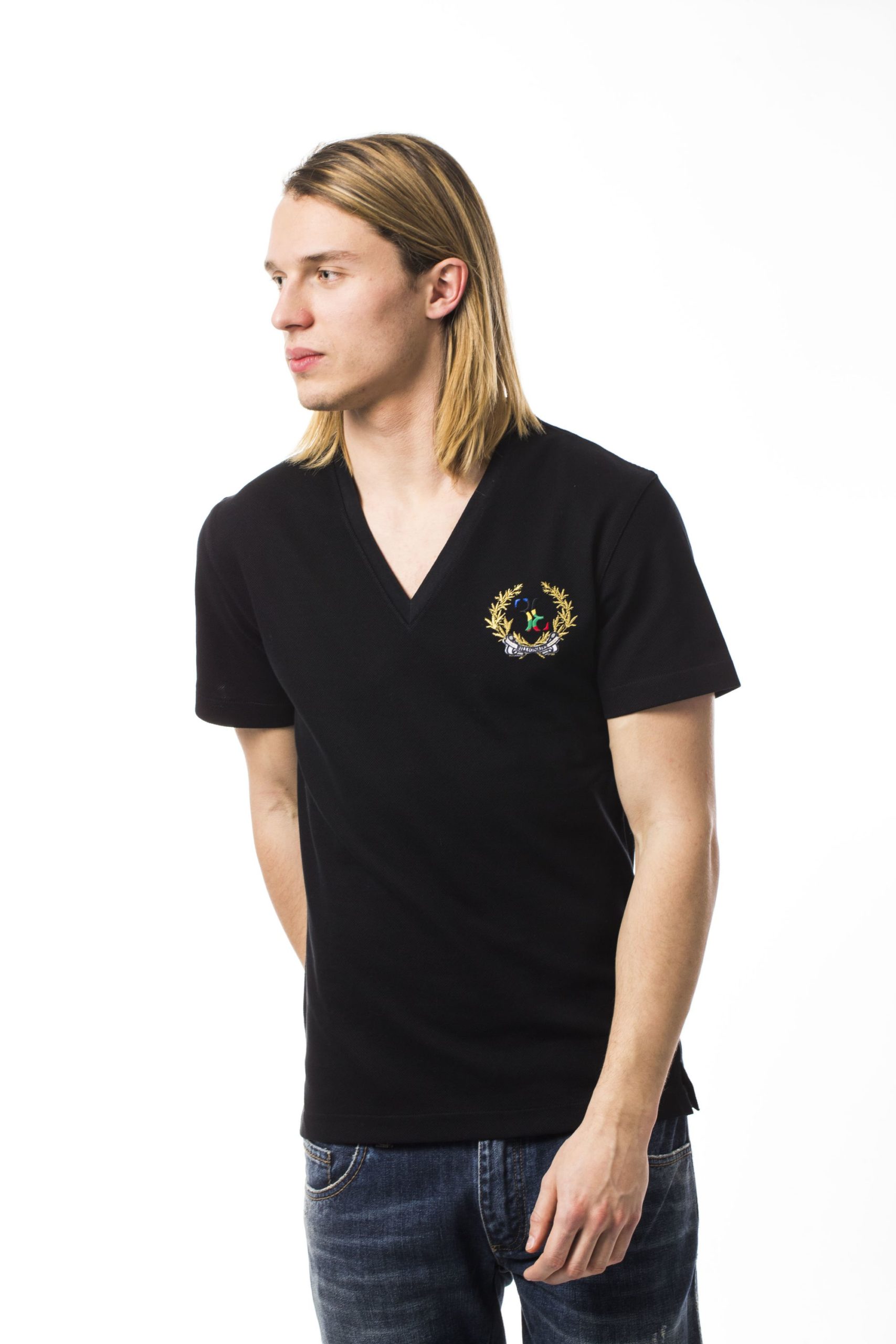 Billionaire Italian Couture Men's T-Shirt Black BI680663 - XXS