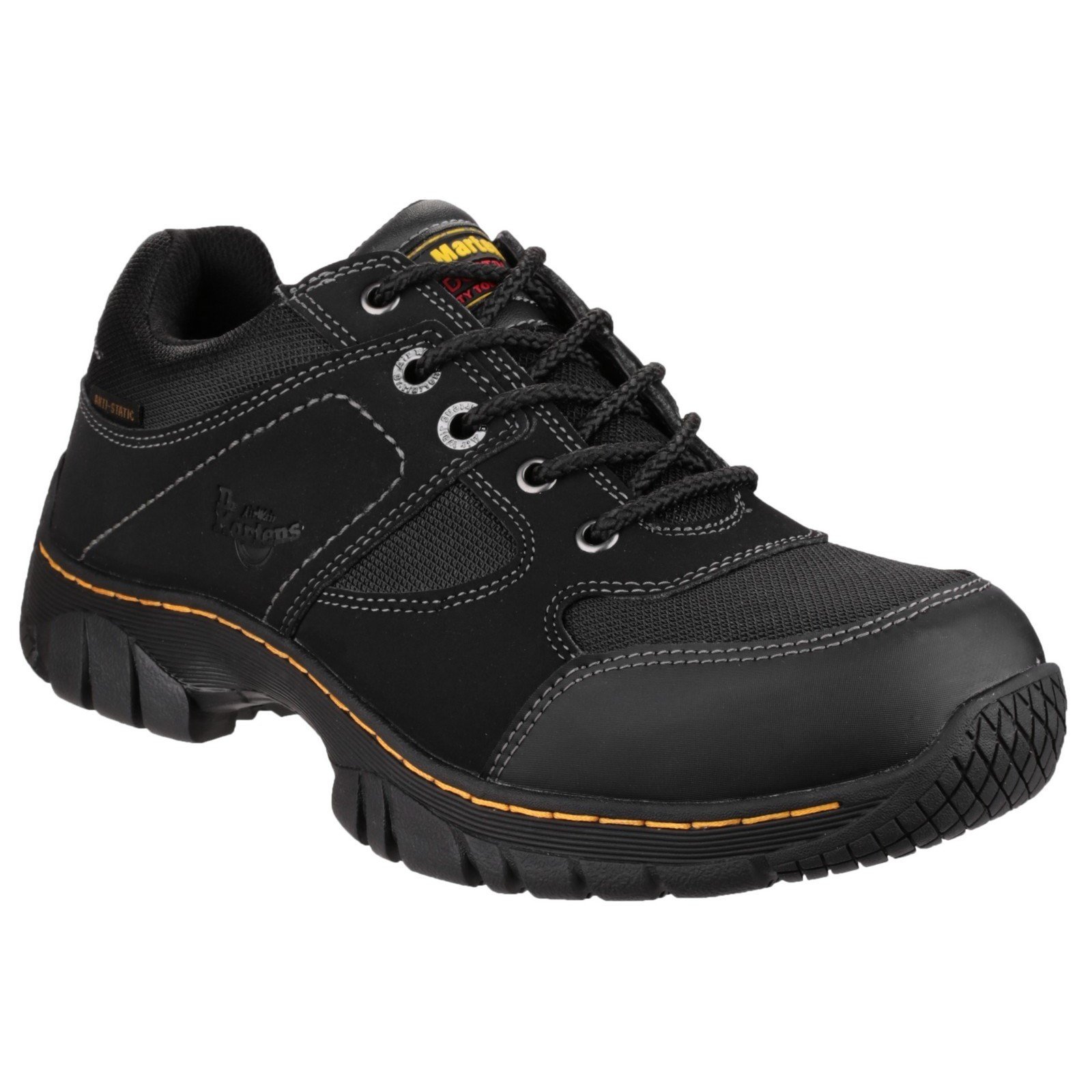 Dr Martens Unisex Gunaldo Safety Trainer Black 21648 - Black 8
