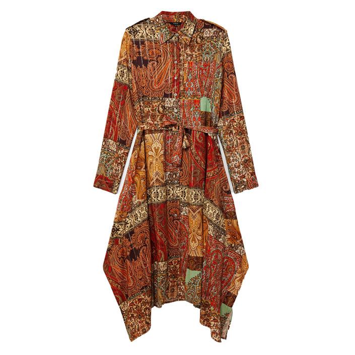 Desigual Women's Dress Orange 177810 - orange XS