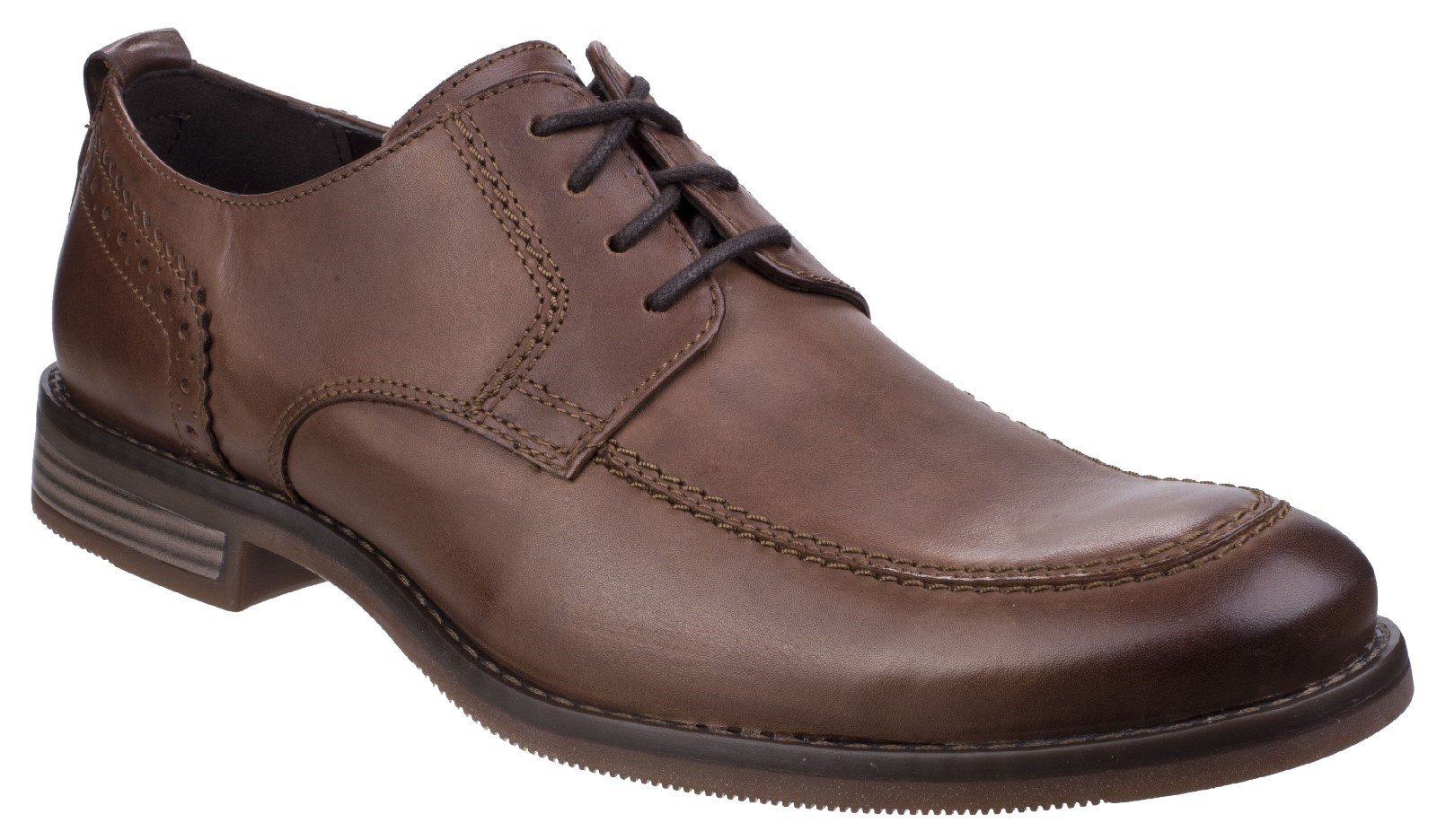 Rockport Men's Wynstin Apron Toe Lace Oxford Shoe Brown 26790 - Brown 7