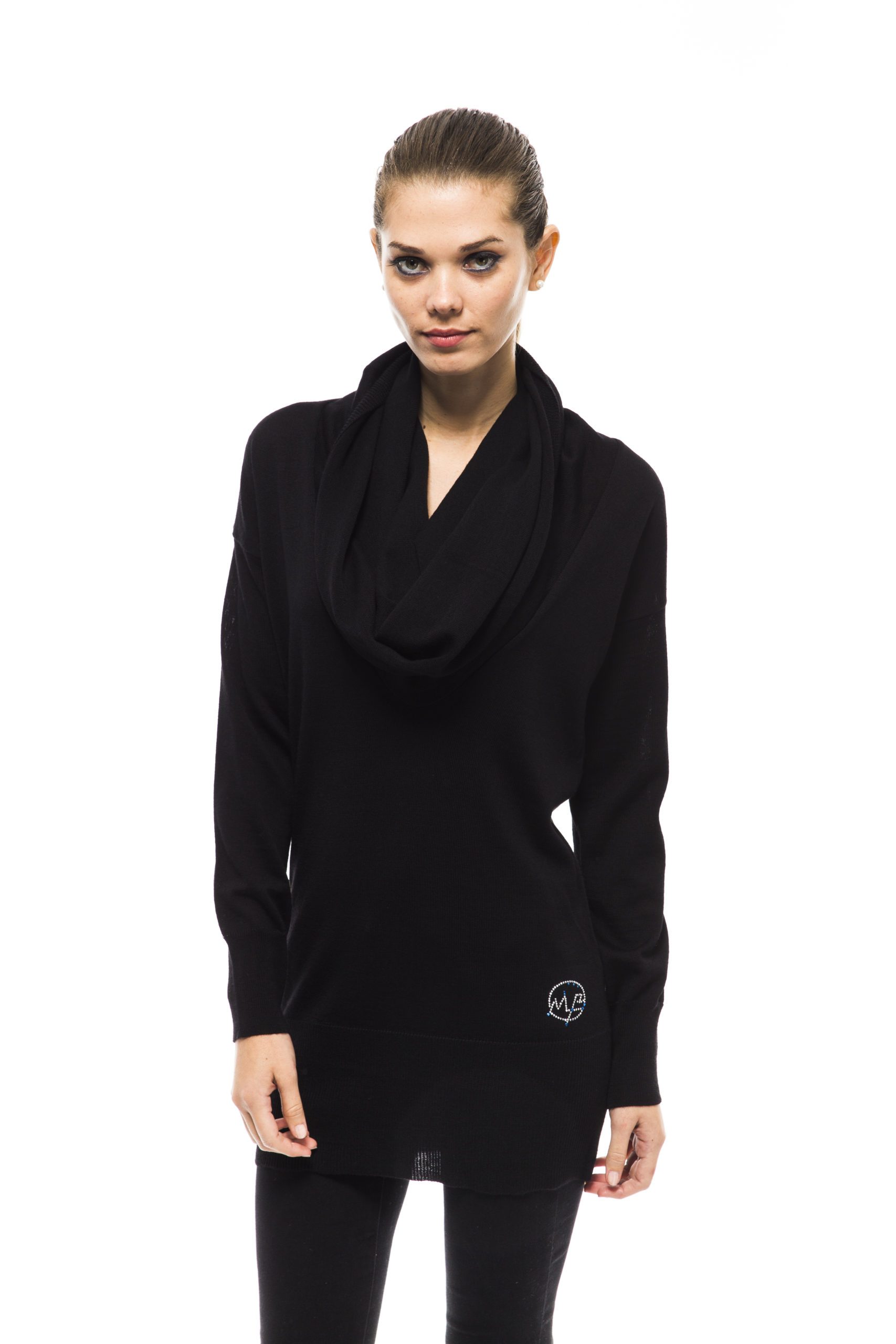 Montana Blu Women's Nero Sweater Black MO1191390 - IT40 | XS