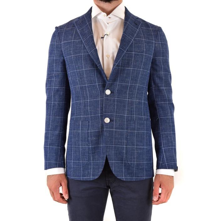 Barba Napoli Men's Blazer Light Blue 178925 - light blue 48