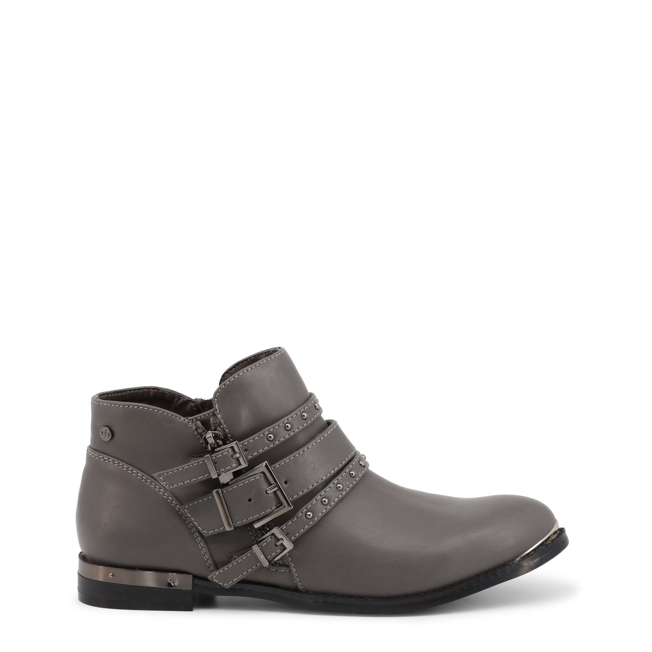 Roccobarocco Women's Ankle Boot Black RBSC0U102 - grey EU 35