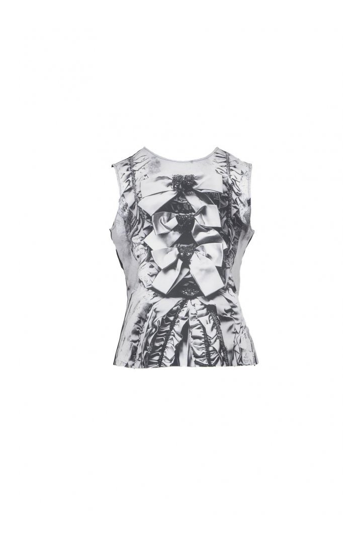 Boutique Moschino Women's Top White 172126 - white-1 38