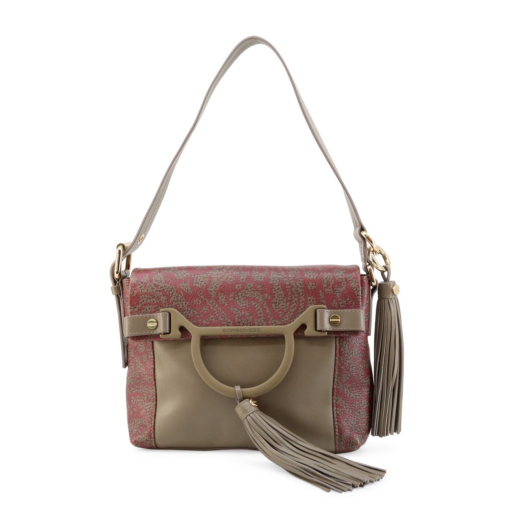 Borbonese Women's Shoulder Bag Brown 954274-E70 - brown NOSIZE