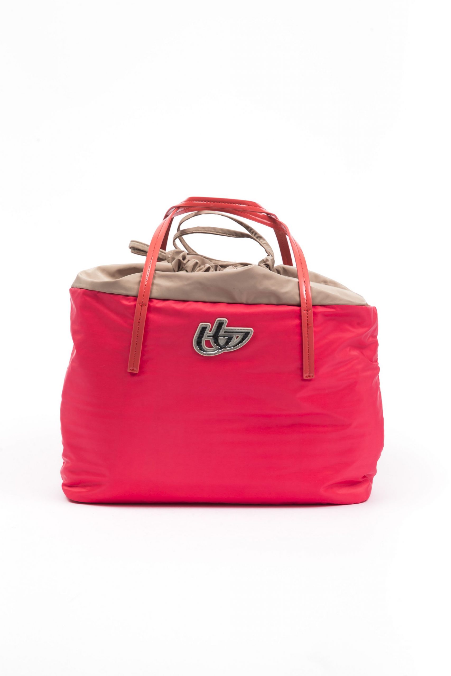 Byblos Women's Shopping Handbag Coral Red BY665683
