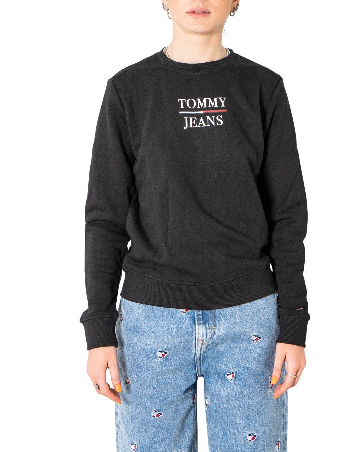 Tommy Hilfiger Jeans Women's Sweatshirt Various Colours 298758 - black L