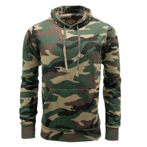 Game Technical Apparel Unisex Hoodie Various Colours Camo Hoodie - Woodland L