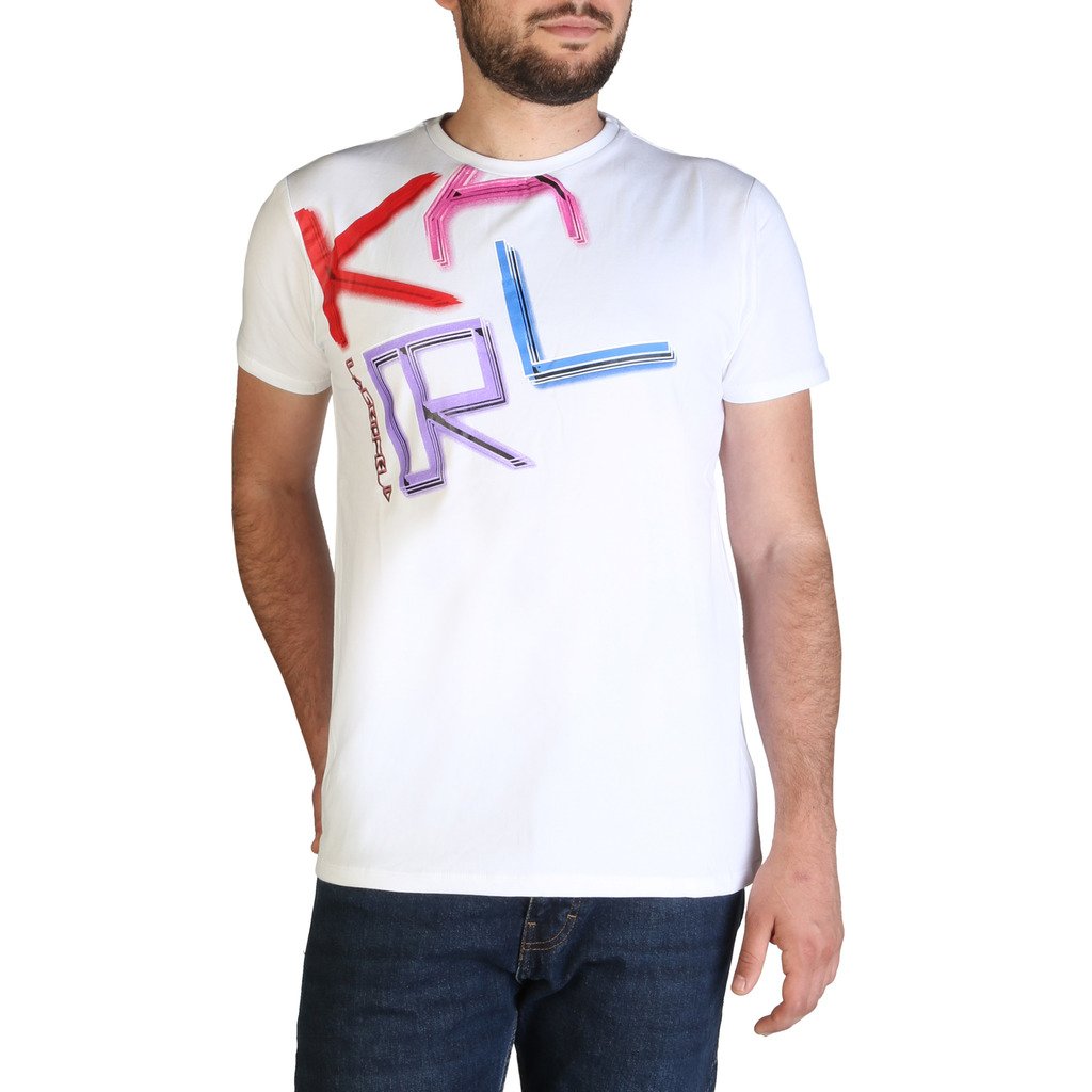 Karl Lagerfeld Men's T-Shirt Various Colours KL21MTS02 - white S