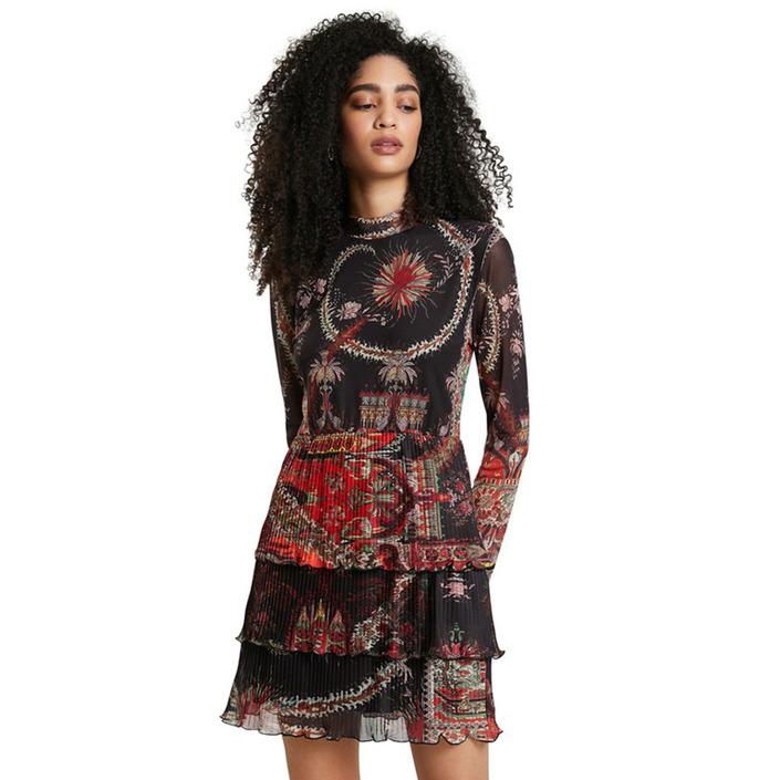 Desigual Women's Dress Orange 319457 - orange XS