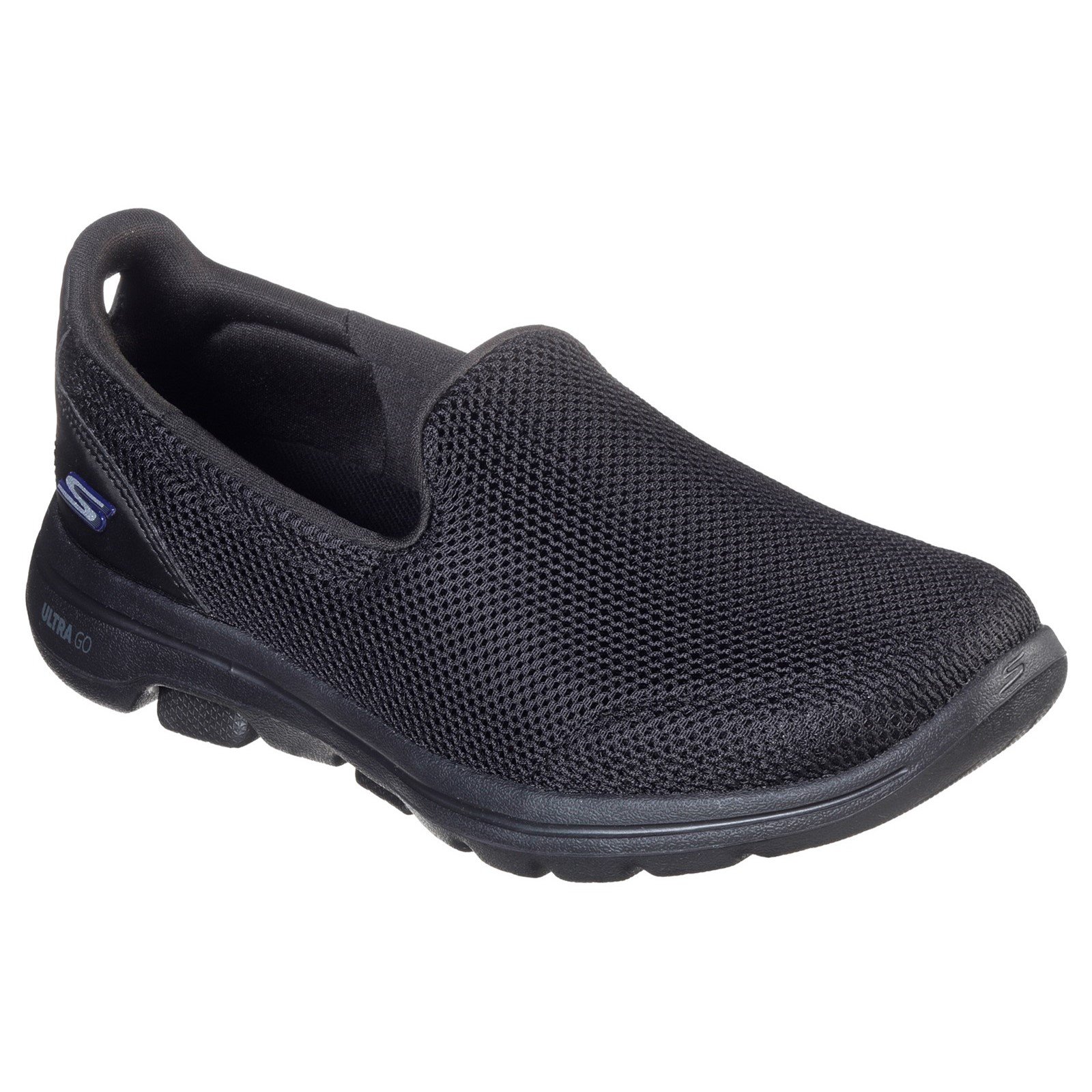 Skechers Women's Go Walk 5 Wide Trainer Various Colours 33061 - Black 4
