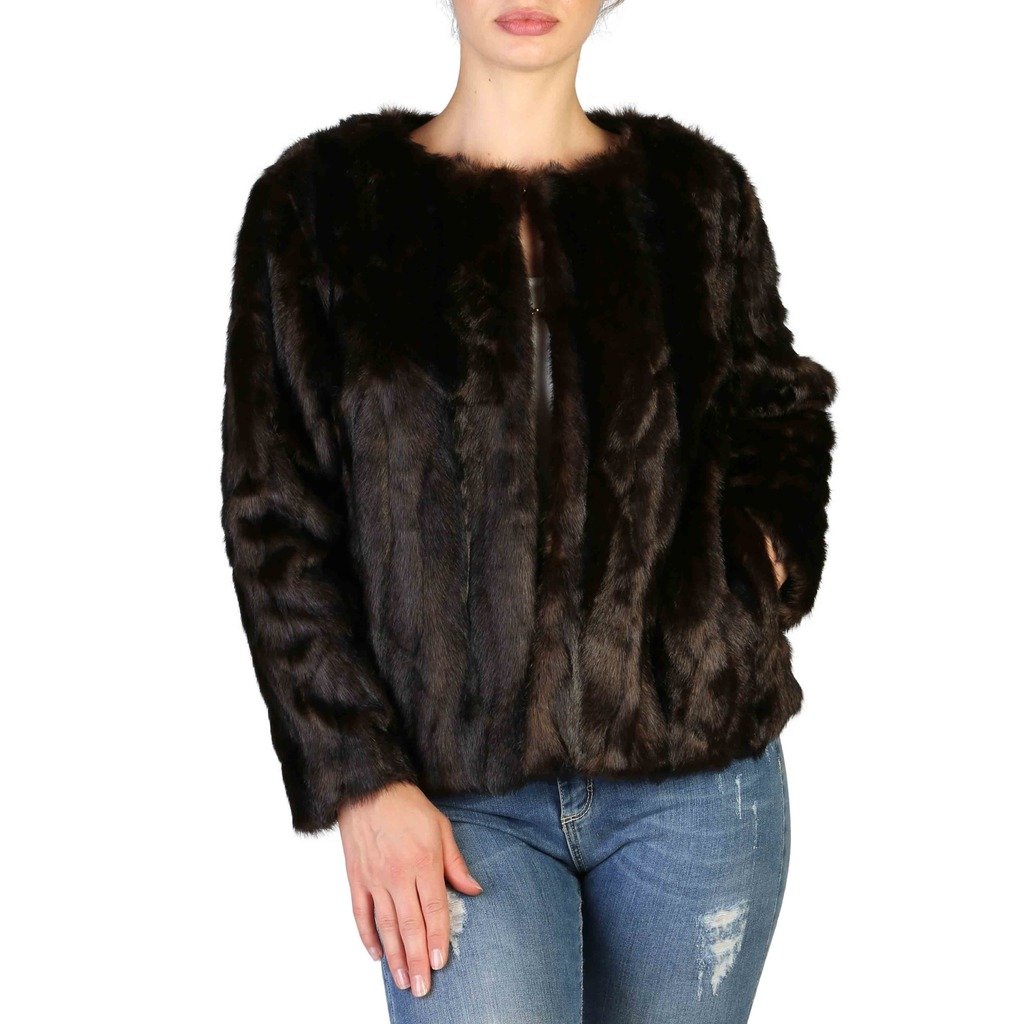 Yes Zee Women's Jacket Brown G009_E600 - brown XS